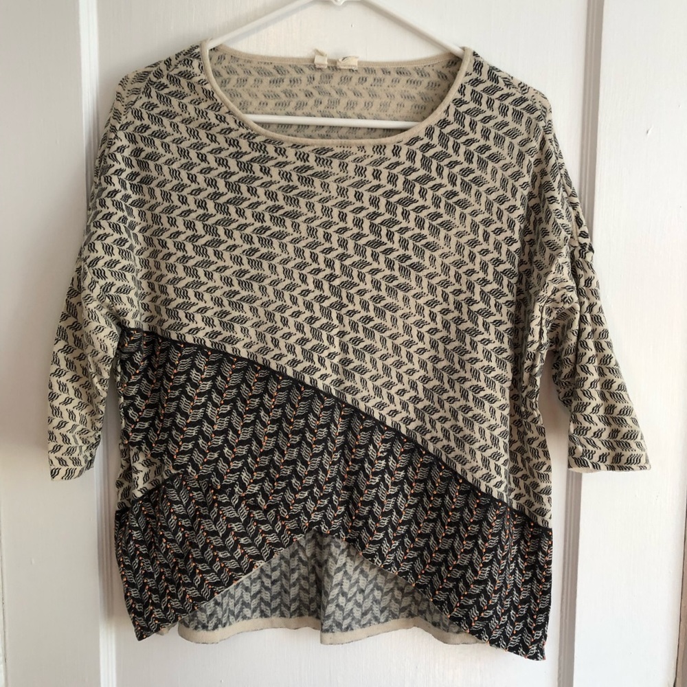 Cropped top w/ beading